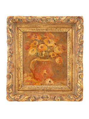 ПОДПИСАННАЯ ЭКСПРЕССИОНИСТИЧЕСКАЯ КАРТИНА МАСЛОМ ХАИМА СУТИНА. Экспрессионистическая картина 