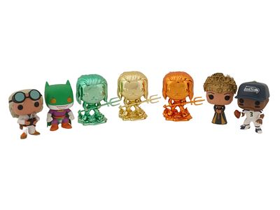НАБОР КОЛЛЕКЦИОННЫХ ВИНИЛОВЫХ ФИГУРОК FUNKO POP. Коллекция из семи виниловых фигурок Funko Pop 