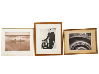 АМЕРИКАНСКИЕ ХУДОЖЕСТВЕННЫЕ ФОТОГРАФИИ И ФОТОГРАВЮРА. Партия из двух неподписанных 