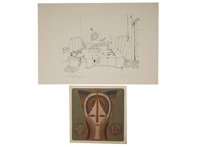 MIHAIL CHEMIAKIN RUSSIAN LIMITED EDITION LITHOGRAPH. Mihail Chemiakin, Russian, born 1943 