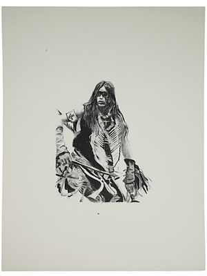 AMERICAN LIMITED EDITION LITHOGRAPH BY RHODA YANOW. An American limited edition lithograph on 