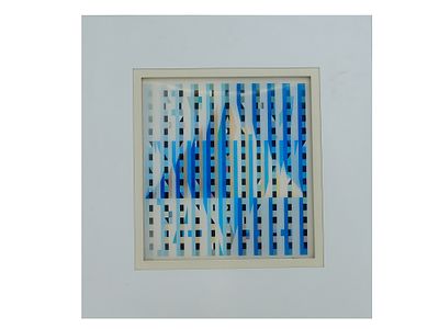 YAACOV AGAM ISRAELI LIMITED EDITION AGAMOGRAPH. Yaacov Agam, Israeli, born 1928, color 