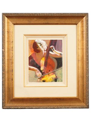 MAHMOOD SABZI TO LOVE YOU LITHOGRAPH. Mahmood Sabzi, born 1951, Iranian, American, a lithograph 