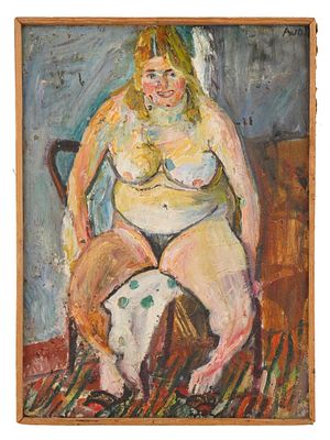 НАТТА КОНЫШЕВА РУССКАЯ ЖЕНСКАЯ НЮ МАСЛЯНАЯ ЖИВОПИСЬ. Натта Конышева, русская художница 
