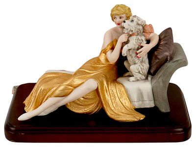 ЛИМИТИРОВАННАЯ ФАРФОРОВАЯ ФИГУРКА &laquo;ACCORD PARFAIT&raquo; ПО МОТИВАМ ЛУИ ИКАРТА. Лимитированная серия 