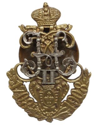 A RUSSIAN EMPIRE BADGE OF DRAGOON REGIMENT. A Badge of 4th Dragoon Novotroitsk-Yekaterinoslav 