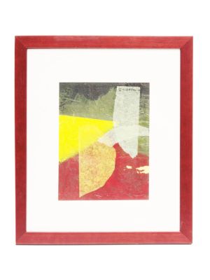 AN ABSTRACT PAINTING BY DANI SIBAYAN. An abstract painting by Dani Sibayan (b. 1953). Mixed 