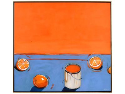 AMERICAN LATVIAN OIL PAINTING BY RAIMONDS STAPRANS. Raimonds Staprans, Latvian, American, born 