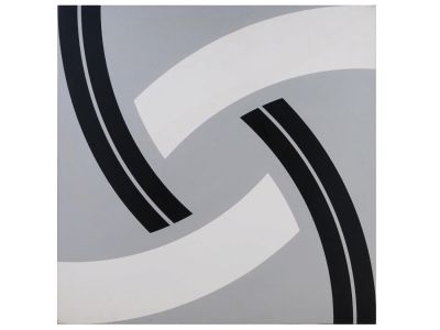OLEG SOHANIEVICH UKRAINIAN ABSTRACT OIL PAINTING. Oleg Sohanievich, an oil on canvas painting 