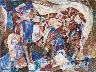 Седов В.М. (1954 - 2018 гг.) - Прометей. Россия, 1995 год. Холст, масло. 60 Х 80 см 
Седов Виктор 