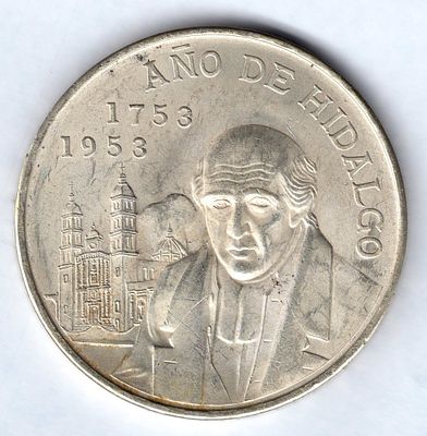 5 песо. Мексика. 1953