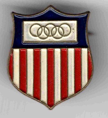 Значок олимпийский Чикаго