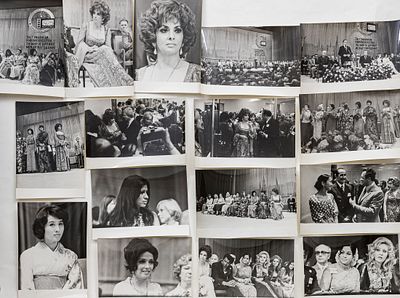 Геринас А.М.(1932-1984) - Сет из 16 фотографий IX Московского международного кинофестиваля. 1975 г. 