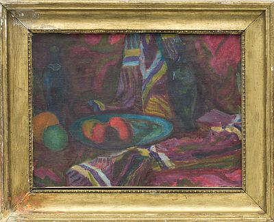 Неизвестный художник - Натюрморт. Россия, перв. треть ХХ века. Холст, масло. В раме