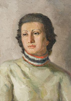 Смирнов Г. Б.(1908-1981) - Анаида Еремян. СССР, 1980 г. Холст на картоне, масло Смирнов Глеб 