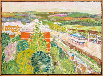 Лето. Варламов Владимир 
СССР, 1980-е годы. Холст, масло. 65 Х 87 см. В раме