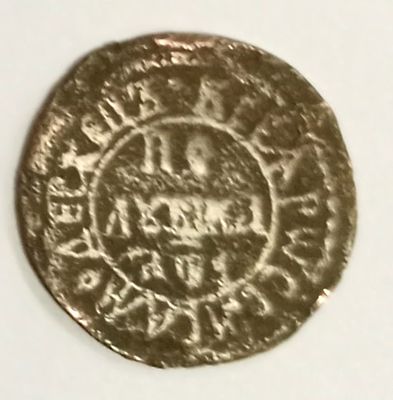 Полушка. Редкая!. 1702 
Состояние VF