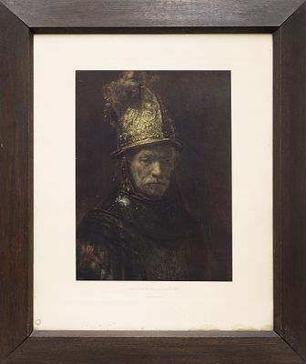 Рембрандт ван Рейн / Rembrandt van Rijn(1606-1669) - Портрет брата в позолоченном шлеме. Берлин 