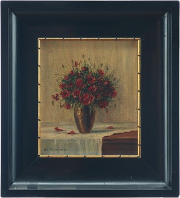 Натюрморт с полевыми цветами. Keist (Kurt) Vukovicпервая половина XX векахолст на картоне 