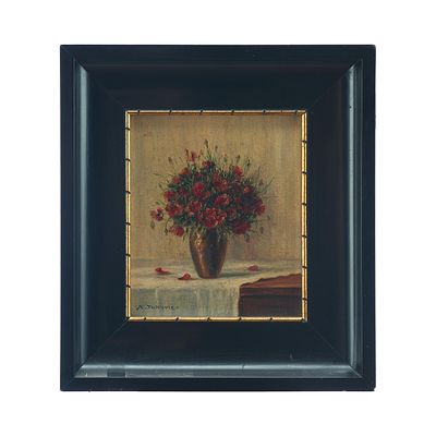 Натюрморт с полевыми цветами, художник Keist (Kurt) Vukovic. Keist (Kurt) Vukovicпервая 