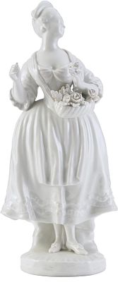 Цветочница. Аугартен. Венапосле 1923 гфарфор, литьё23 см х смСкульптура &laquo;Цветочница&raquo; выполнена 