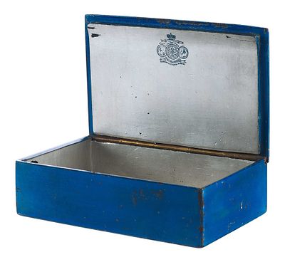 Шкатулка &laquo;Тройка зимняя&raquo;. Фабрика О.Ф. Вишнякова с сыновьямиконец 1880-ггпапье-маше, лак 