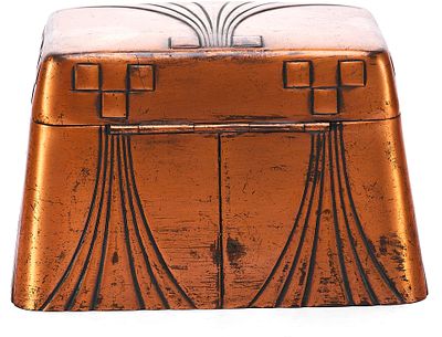 Шкатулка в стиле модерн. Вюртембергский металлический заводконец XIX - начало XX ввметалл 