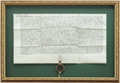 Рукописный пергамент Аугсбург 1567 г. 37,7x58,5 см. Аугсбург1567пергамент, чернила37,7 см х 58 