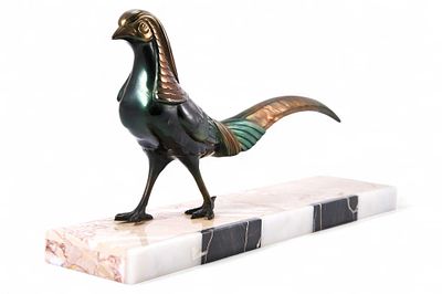 Скульптура &laquo;Фазан&raquo;, Австрия. Австриявторая четверть XX векаметалл (бронза), литье, чеканка 
