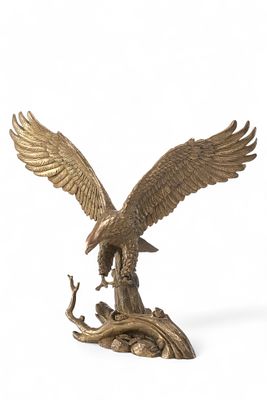 Скульптура "Орел, распахнувший крылья". ЕвропаПервая четверть XX векабронза, литье 