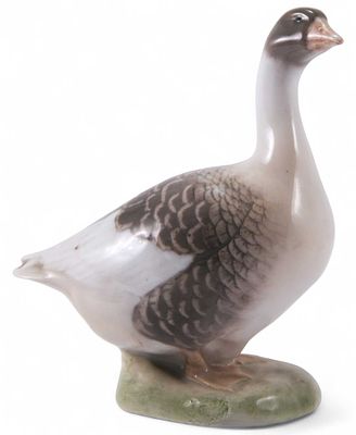 Скульптура &laquo;Гусь&raquo; Копенгагенская королевская мануфактура. Копенгагенская королевская 