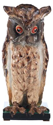 Скульптура &laquo;Филин&raquo; фабрика Ф. Голдшейдера. фабрика Ф. Голдшейдерапервая половина XX векаопак 