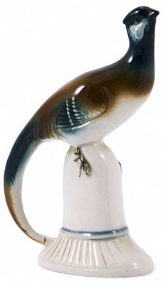 Скульптура Фазан фарфор, Германия (?) ХХ в. Н-12,7 см. Германия (?)XX векфарфор, роспись12,7 см 