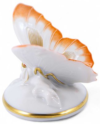 Скульптура Бабочка фарфор, Розенталь (Rosenthal) Германия 1934-45 гг. Н-5 см. Розенталь 