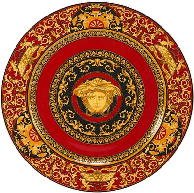 Тарелка настенная Медуза фарфор, Розенталь (Rosenthal х Versace) Германия D-31 см. Розенталь-Вер 