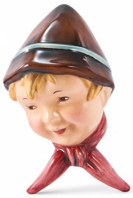 Скульптура &laquo;Голова мальчика&raquo;. Ausf&uuml;hrung Keramikwerkst&auml;tte Thomasch-Sierndorf1950-1960-ггфаянс 