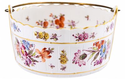 Ведерко декоративное, фарфор Германия нач. ХХ в. Европапервая половина XX векафарфор, роспись 