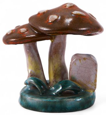 &laquo;Мухоморы&raquo;. Австрия, Gmundner Keramik (?)1920-1930-е ггфаянс, цветная глазурь6,5 см х 