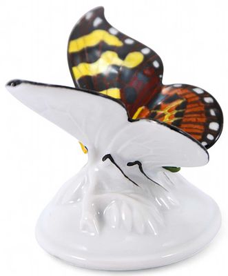 Скульптура Бабочка фарфор, Розенталь (Rosenthal) Германия 1934-45 гг. Н-5,6 см. Розенталь 
