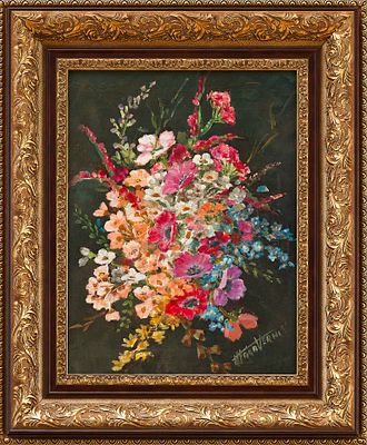 Ѵегпі Мага. Картина &laquo;Полевые цветы&raquo;. Ѵегпі МагаИталияСередина XX векафанера, масло42 см х 32 см 