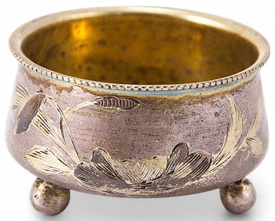 Солонка, Прокофьев И.П., владелец серебряного заведения в Даниловской слободе. МоскваНачало XX 