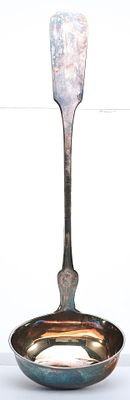 Половник серебро 800 пр. Германия нач. ХХ в. 140 гр. Н-39,5 см. Германияпервая половина XX 