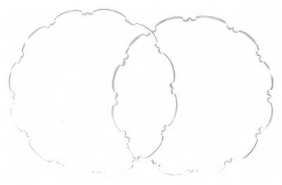 Парные розетки, конец XIX - начало ХХ вв. Россияконец XIX - начало ХХ ввсmекпо, лumье огранка 