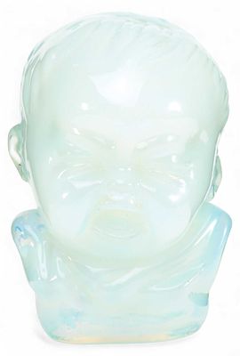 Скульптура &laquo;Голова младенца&raquo;. Европа1920-1930-ггопаловое стекло, литье11,8 см х смСкульптура в 