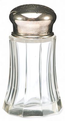 Перечница, Австрия. Австрия, Венапосле 1922 гсеребро 800, стекло, гранение.8,2 см х смвес 