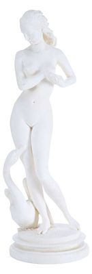 Скульптура &laquo;Леда и лебедь&raquo;. неизвестный европейский авторЕвропаначало ХХІ векаалебастр; резьба 