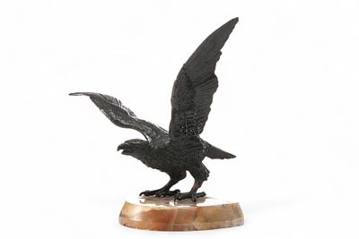 Скульптура "Орел, распахнувший крылья". ЕвропаПервая четверть XX векабронза, литье 
