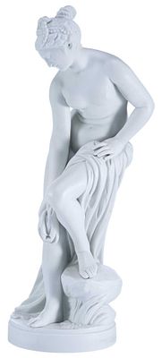 Скульптура Купальщица фарфор, авт. Г. К. Аллерген Европа ХХ в. Н-55 см. ЕвропаХХ векфарфор; 