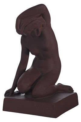 Скульптура Купальщица фарфор, Мейсен (Meissen) Германия 1980 г. Н-18,5 см. Мейсен 