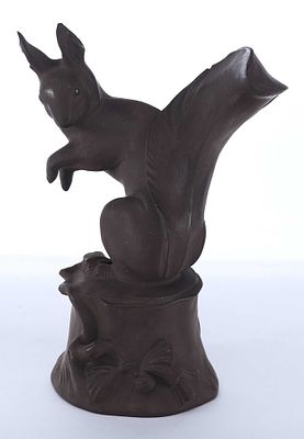 Скульптура Белка фарфор, Мейсен (Meissen) Германия 1994 г. сер. ХХ в. D-12,5 см. Германия 